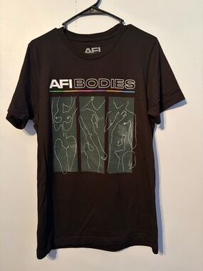 AFI Bodies Tour T-Shirt Size Medium New Davey Havok